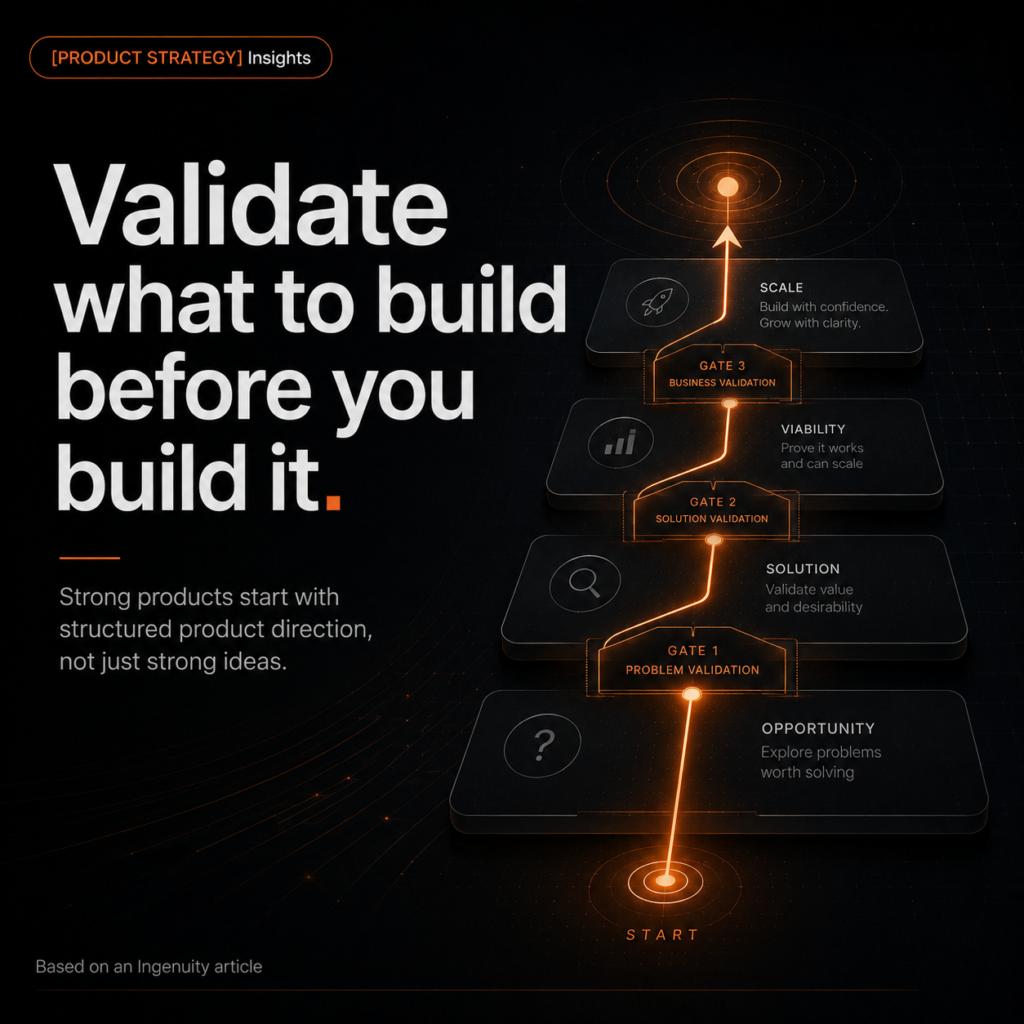 1 Product Vision and Validation Sprint